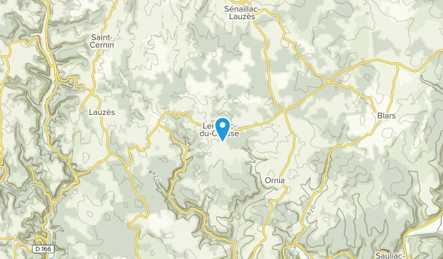 Lentillac-Du-Causse, Nouvelle-Aquitaine Map