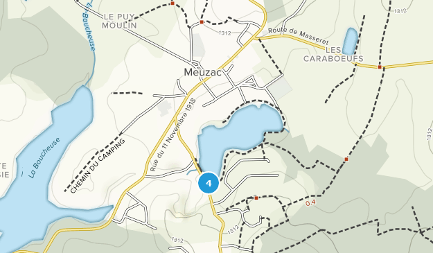 Meuzac, Nouvelle-Aquitaine Map