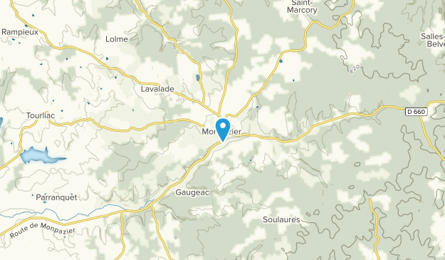 Monpazier, Nouvelle-Aquitaine Map