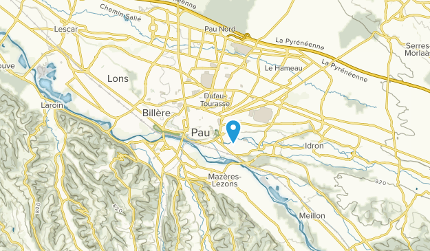 Pau, Nouvelle-Aquitaine Map