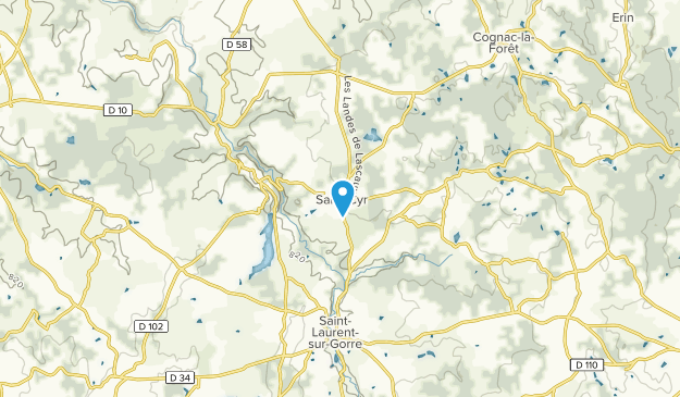 Saint-Cyr, Nouvelle-Aquitaine Map