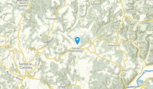 Sainte-Nathalène, Nouvelle-Aquitaine Map