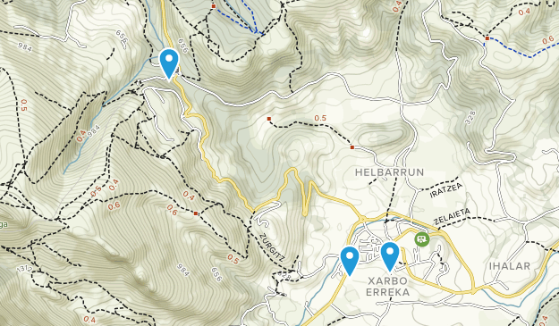 Sare, Nouvelle-Aquitaine Map