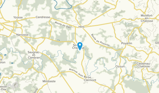 Sort-En-Chalosse, Nouvelle-Aquitaine Map