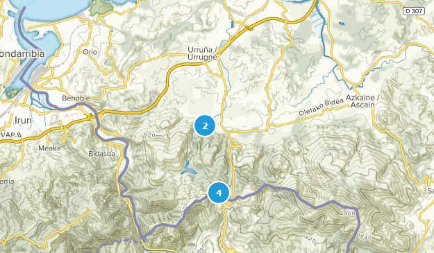 Urrugne, Nouvelle-Aquitaine Map