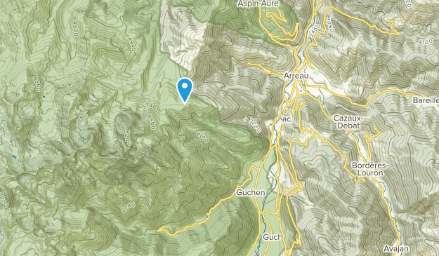 Ancizan, Occitanie Map