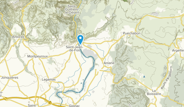 Aniane, Occitanie Map