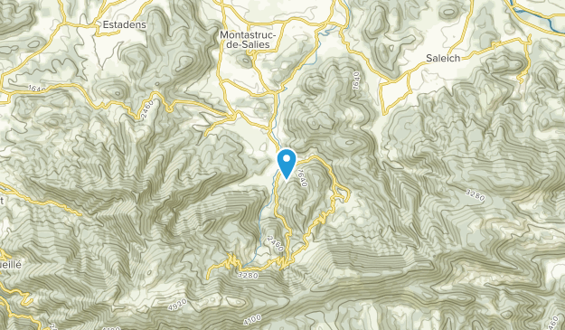 Arbas, Occitanie Map