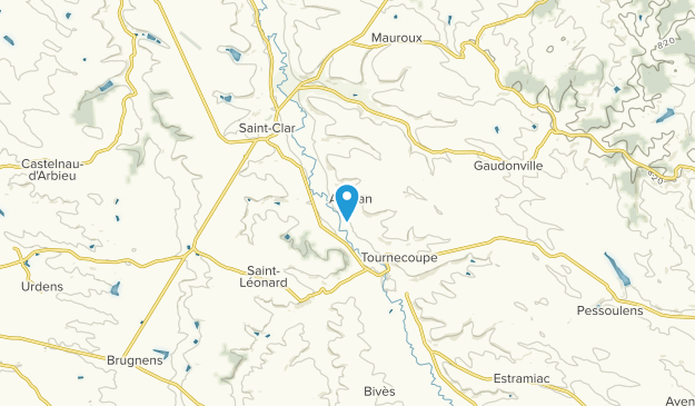 Avezan, Occitanie Map