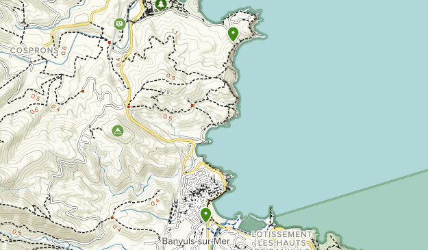 Banyuls-sur-Mer, Occitanie Map