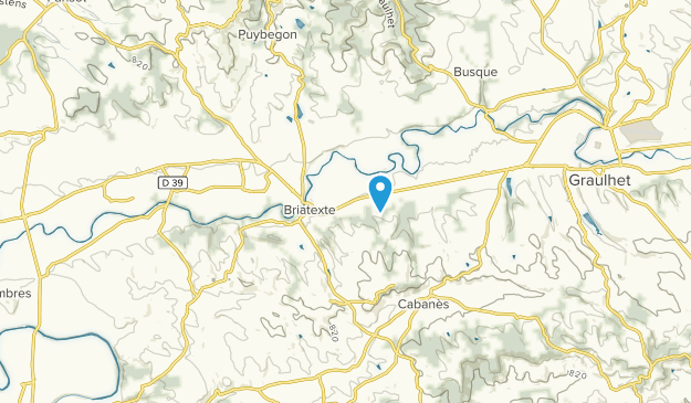 Briatexte, Occitanie Map