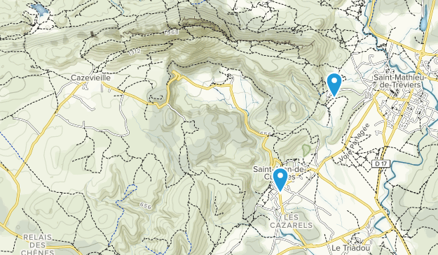 Cazevieille, Occitanie Map