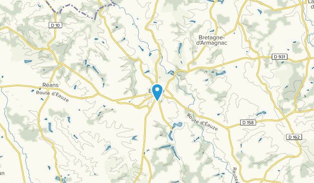 Eauze, Occitanie Map