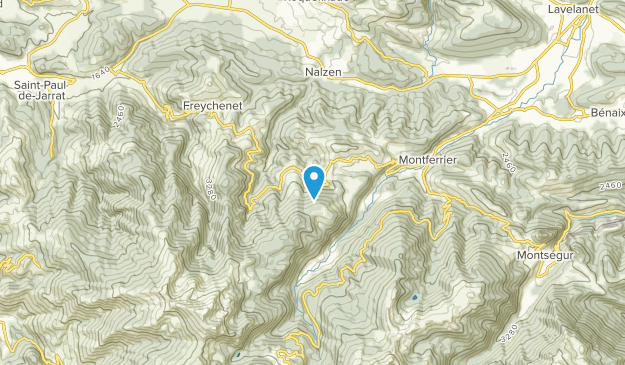 Freychenet, Occitanie Map
