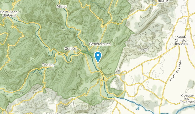 Générargues, Occitanie Map