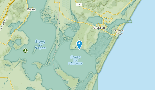 Gruissan, Occitanie Map