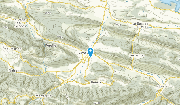 Lavelanet, Occitanie Map