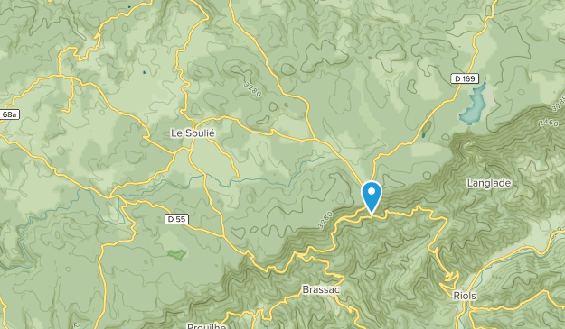 Le Soulié, Occitanie Map