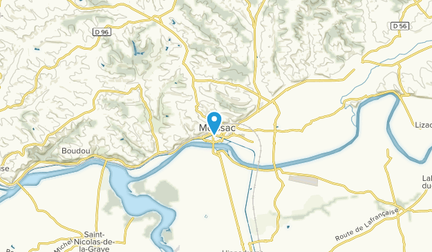 Moissac, Occitanie Map