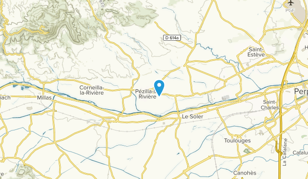 Pézilla-la-Rivière, Occitanie Map