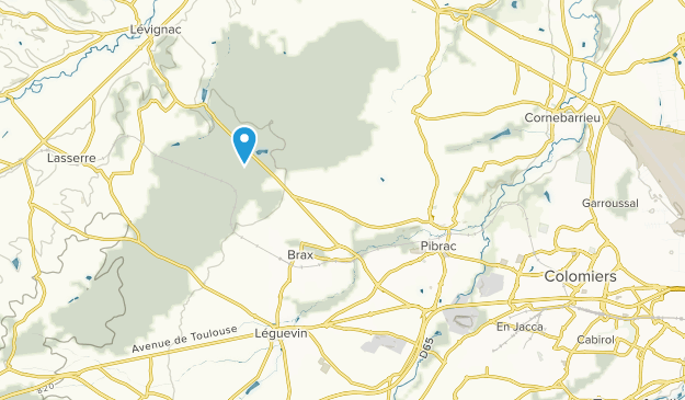 Pibrac, Occitanie Map