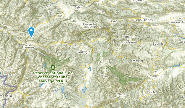 Prades, Occitanie Map