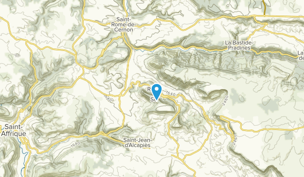 Roquefort-sur-Soulzon, Occitanie Map