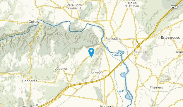 Saint-Bonnet-Du-Gard, Occitanie Map