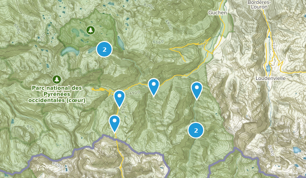 Saint-Lary-Soulan, Occitanie Map
