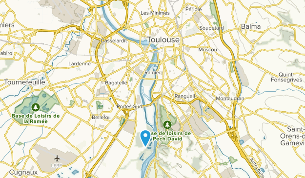 Toulouse, Occitanie Map