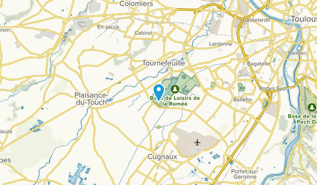 Tournefeuille, Occitanie Map