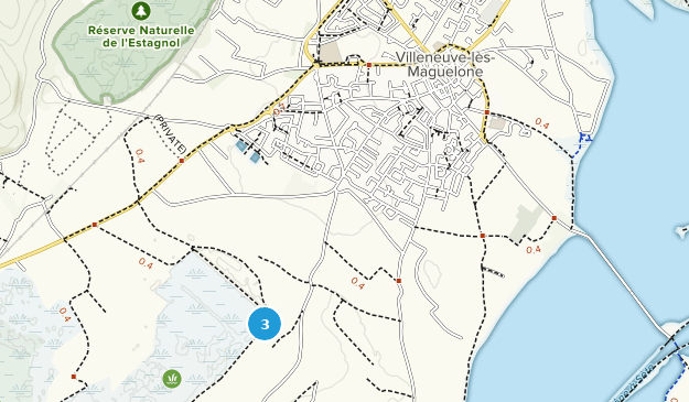 Villeneuve-lès-Maguelone, Occitanie Map