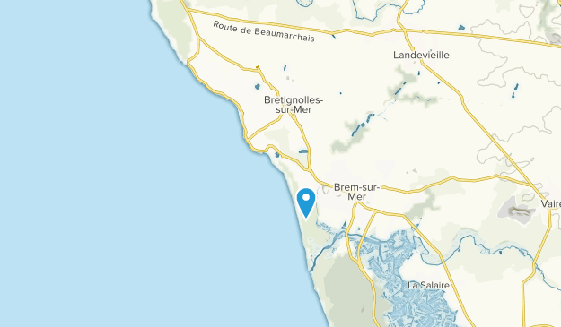 Bretignolles-sur-Mer, Pays de la Loire Map
