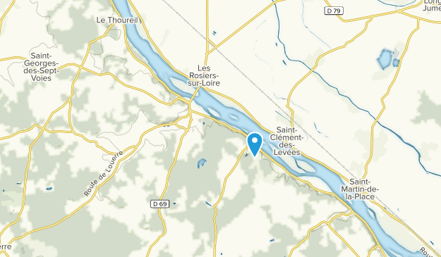 Gennes, Pays de la Loire Map