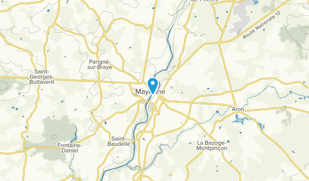 Mayenne, Pays de la Loire Map