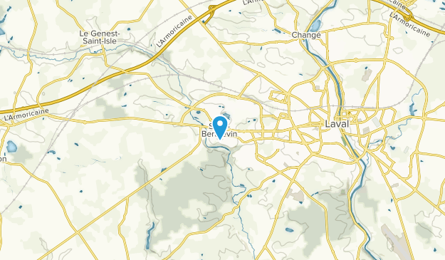 Saint-Berthevin, Pays de la Loire Map