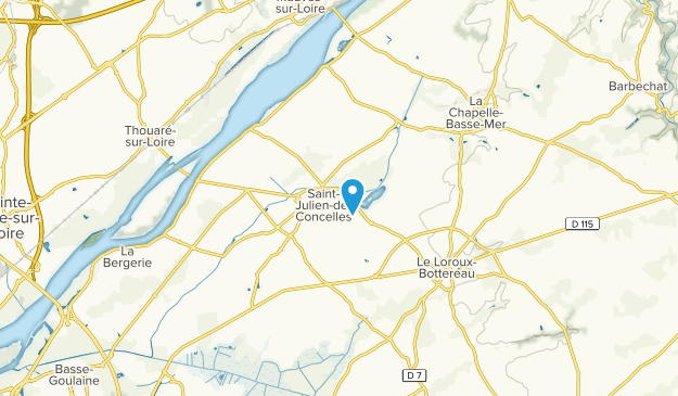 Saint-Julien-de-Concelles, Pays de la Loire Map
