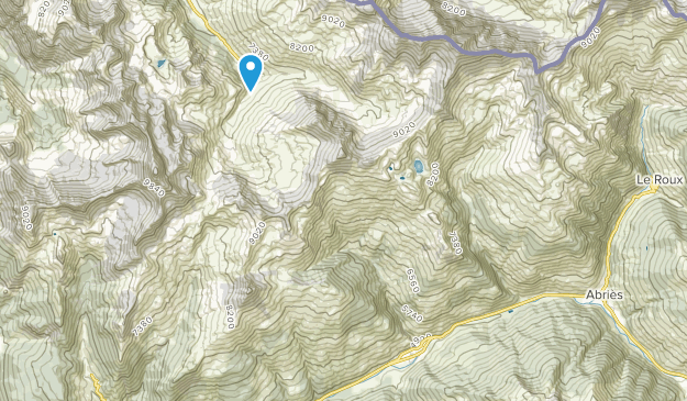 Aiguilles, Provence-Alpes-Côte d'Azur Map