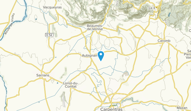 Aubignan, Provence-Alpes-Côte d'Azur Map