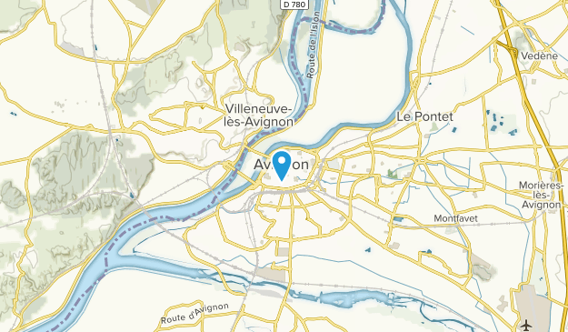 Avignon, Provence-Alpes-Côte d'Azur Map