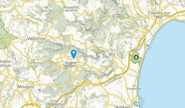 Biot, Provence-Alpes-Côte d'Azur Map