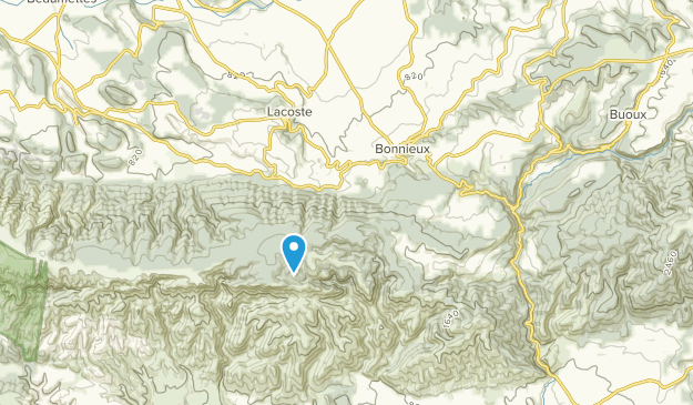 Bonnieux, Provence-Alpes-Côte d'Azur Map