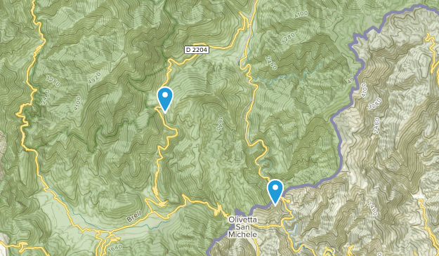 Breil-sur-Roya, Provence-Alpes-Côte d'Azur Map