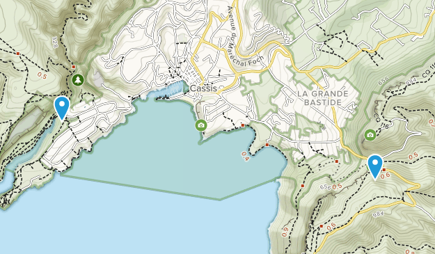 Cassis, Provence-Alpes-Côte d'Azur Map