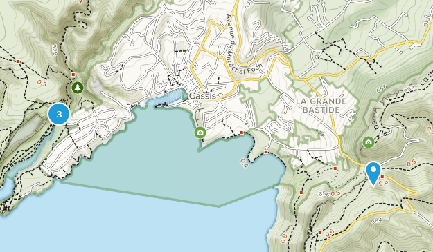 Cassis, Provence-Alpes-Côte d'Azur Map