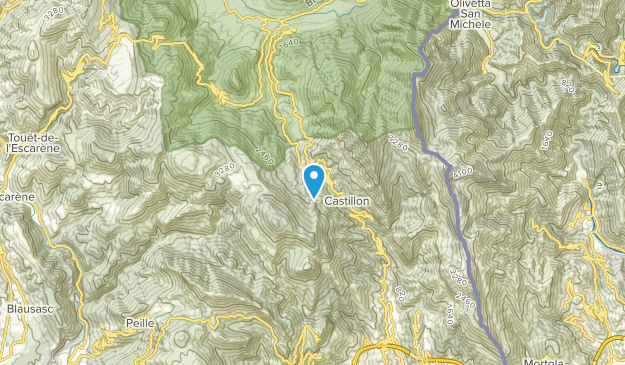 Castillon, Provence-Alpes-Côte d'Azur Map