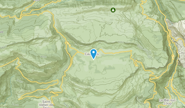 Caussols, Provence-Alpes-Côte d'Azur Map