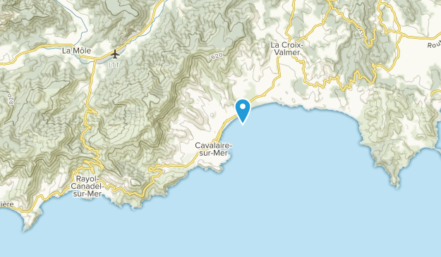 Cavalaire-sur-Mer, Provence-Alpes-Côte d'Azur Map
