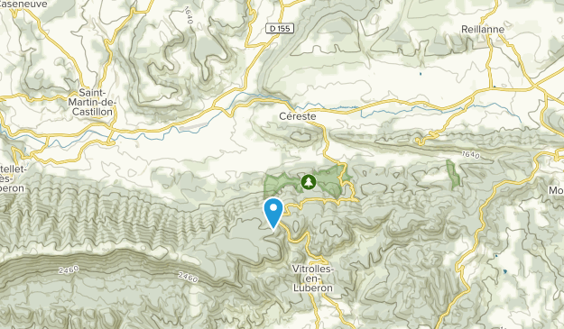 Céreste, Provence-Alpes-Côte d'Azur Map
