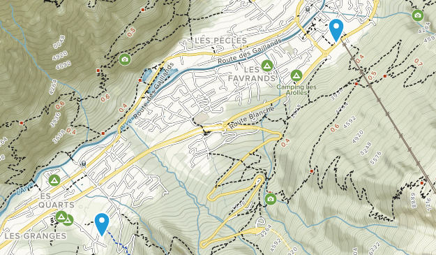 Chamonix-Mont-Blanc, Provence-Alpes-Côte d'Azur Map